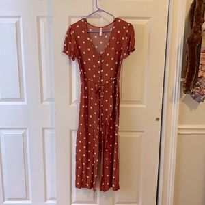 Polka Dot Jumpsuit